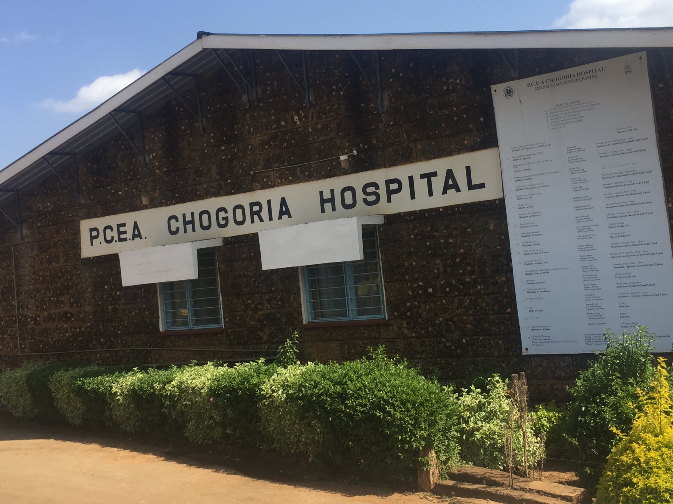 CHOGORIA HOSPITAL